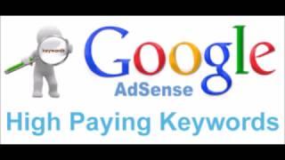 High CPC Keywords For Google Adsense