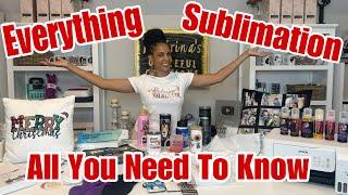 Everything you need to know about Sublimation! What You Need To Start, Do's & Don'ts, Hacks & More!