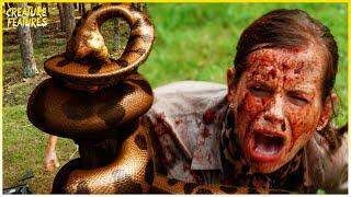 Anaconda Swallows Man Whole | Lake Placid vs. Anaconda | Creature Features