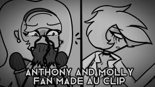 Anthony and Molly fan made AU clip // Hazbin hotel //  [angels twin sister] [trigger warning?]