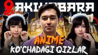 AKIHABARA ANIME VA ELEKTRONIKA MARKAZI/ DOG KAFE/ KO'CHADAGI YAPON QIZLAR