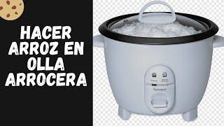 Como Preparar Arroz en Olla Arrocera | Facil y Rapido