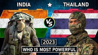 India vs Thailand military power comparison 2023