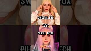 Sweetie_Fox vs Purple Bitch #parati #versus #tiktok #shorts