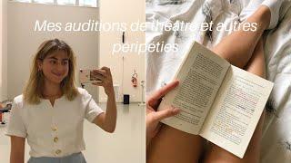 Je vous emmène à mes auditions de théâtre !! (le vlog de la honte)