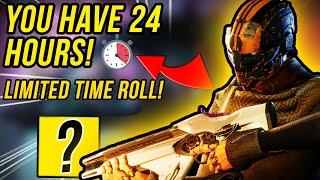 BANSHEE IS FINALLY SELLING THE GOD ROLL OF THIS WEAPON! (You Have Less Than 24 Hours)