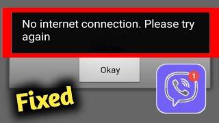 Viber Error Message No Internet Connection Problem Solved