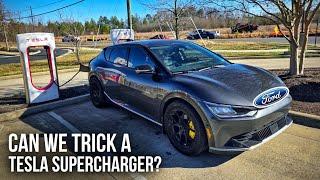 Can I TRICK a Tesla Supercharger into thinking my Kia EV6 is a Ford? 