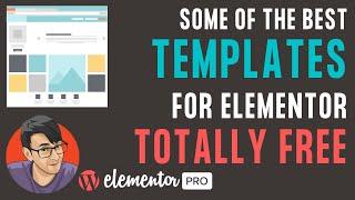 The Best Places to get FREE Elementor Templates | Elementor 2021 | Envato Elements | Starter Sites
