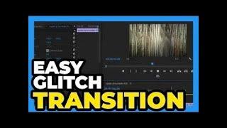 Premiere Pro CC ： How to do an EASY Glitch Transition