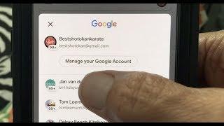 How to switch Gmail accounts in Gmail app on iPhone