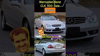  Luxury Cabriolet for Under $5K?! #automobile  #carsandbids #shorts #shortsfeed #ytshorts #mercedes