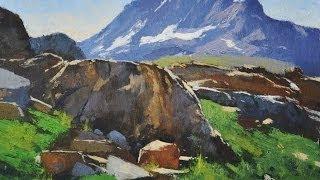 How to Paint Mountains and Rocks