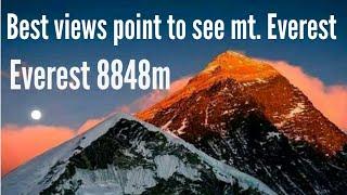 Best view point to see Mt Everest | Most Beautiful place on Planet Earth