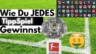 Gewinne jedes BUNDESLIGA Kicktipp Tippspiel (Bundesliga Prognose & Sportwetten Tipps)