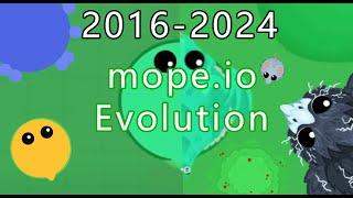 mope.io Evolution/ All Updates From 2016-2024