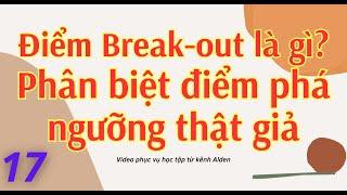 Phân tích kỹ thuật P17 - Điểm Break out là gì - Phân biệt điểm phá ngưỡng thật giả