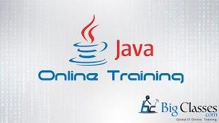 Java Video Tutorial - Java training for beginners - bigclasses