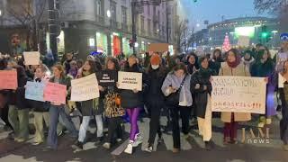 Women's March. Tbilisi, December 25. / JAMnews English