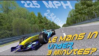 Can a 2004 F1 Car Carry Me to the Track Record? | Circuit De La Sarthe