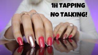 1HOUR TAPPING NO TALKING | ASMR (For Study, Work..)