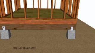 Five Ways How To Build A Shed Floor – Design and Construction Ideas