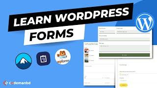 Learn Wordpress Forms | Elementor Form | WP Form | Forminator | Contact Form 7 - by Aiman Shafi