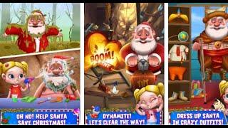 Crazy Santa Merry Christmas Tabtale Android İos Free Game FULL GAMEPLAY VİDEO