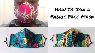 DIY FAce Mask | Make Fabric Face Mask at Home | Easy Face Mask Pattern | Mimi G Style Pattern