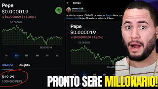 COMPRE UN MILLON DE PEPE (SERE MILLONARIO CUANDO LLEGUE $1 DOLAR)