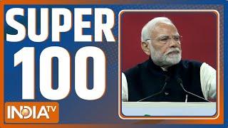 Super 100 : PM Modi | Bangladesh Hindus Crisis | George Soros | Parliament Session | Congress | BJP