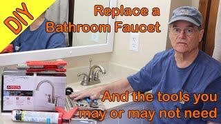 How to Replace a Bathroom Faucet.