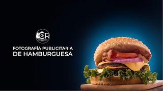  Como hacer Fotografía Publicitaria de Hamburguesa en Estudio  