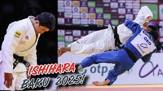 ISHIHARA at Baku Judo GS 2025! 石原樹