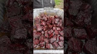 Smoked boneless beef rib burnt ends