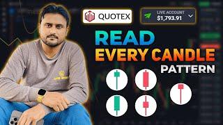 Quotex candle ko kaise samjhe | How To Read Every Candle In Quotex | candle psychology in quotex