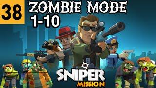 Sniper Mission  Zombie Mode 1-10 | Sniper mission gameplay | Invincible Sigog