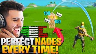 The SECRET Pros Are Using To Throw PERFECT NADES! (Free Elims!) - Fortnite Battle Royale Chapter 2