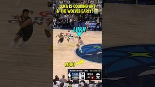 Luka OUTSCORED the whole Twolves team in the 1st Qtr!