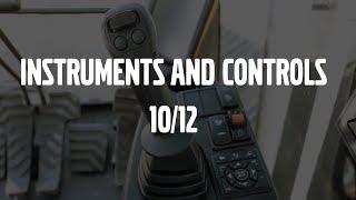 Instruments and controls – Volvo Crawler Excavators E-series – Basic operator training – 10/12