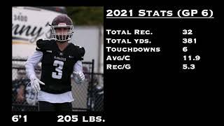 Liam Putt #3 (WR) | 2022 CFL Free Agent | McMaster Highlights