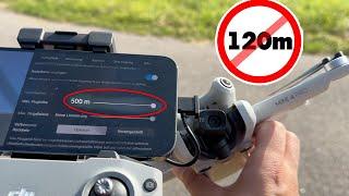 DJI Mini 4 Pro *Keine 500m Höhen Begrenzung* - Reichweite Hack ( CE / deutsch )