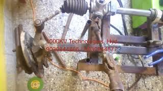 Rack and pinion car steering system |Live projects hyderabad | Mechanical projects |