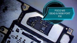 POCO M3 Dead & 9008 PORT Fix, auto edl port fix