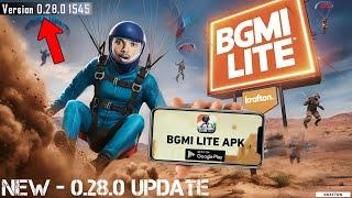 FINNALLY  BGMI LITE OFFICIAL LAUNCH  | PUBG LITE NEW UPDATE 0.28.0 | PUBG LITE COMEBACK IN INDIA |