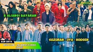 SUZURAN DAN HOUSEN BERGABUNG DENGAN SMA OYA || Alur Cerita Film - HIGH & LOW The Worst X (2022)