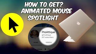 Enable Free Spotlight & Animated Mouse Cursor on MacBook for Screen Recording