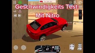 Geschwindigkeitstest Nitro oder ohne ! #simulator #larissa000 #waswärewenn #nitro