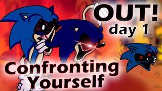 Vs Sonic.exe Confronting Yourself DAY 1 | Friday Night Funkin'