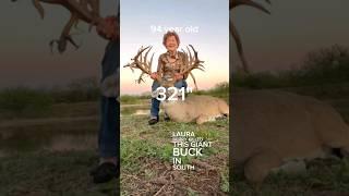 321" taken by a 94 year old woman! #monsterbuck  #huntinglife #whitetaildeer